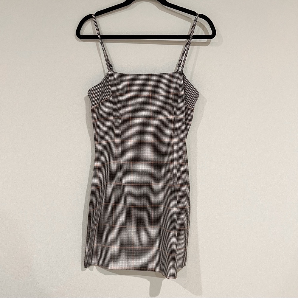 Plaid Mini Dress